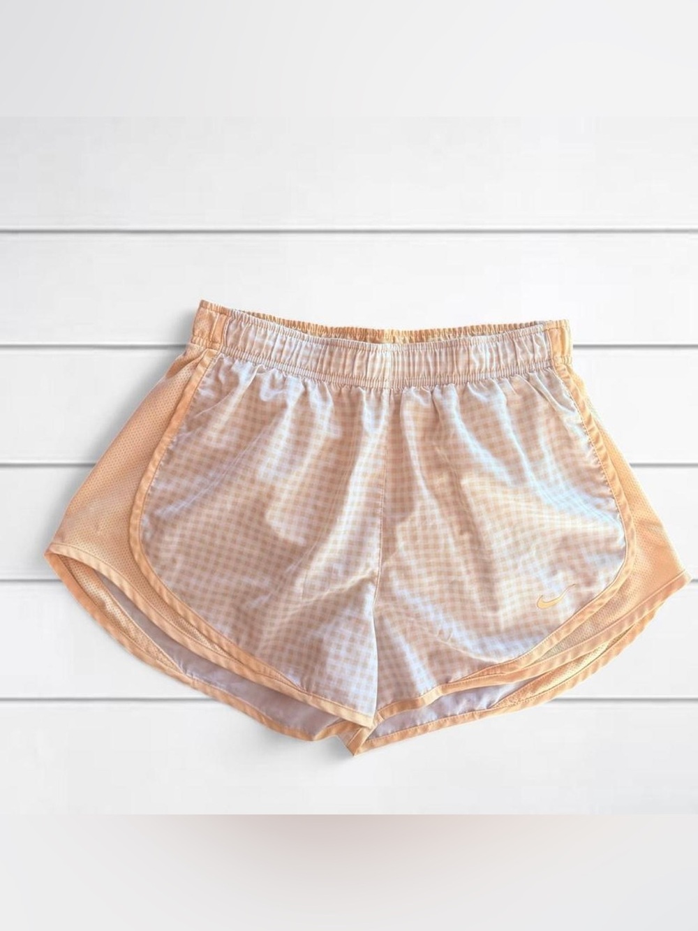 SOLDNike yellow running shorts